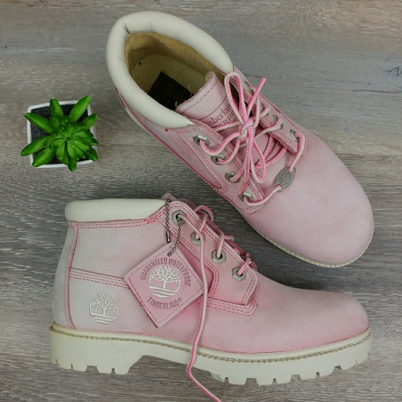 Timberland Chukka Nellie Pink Suede Boots Size 6 Timberland Chukka Nellie Pink Suede Boots Size 6